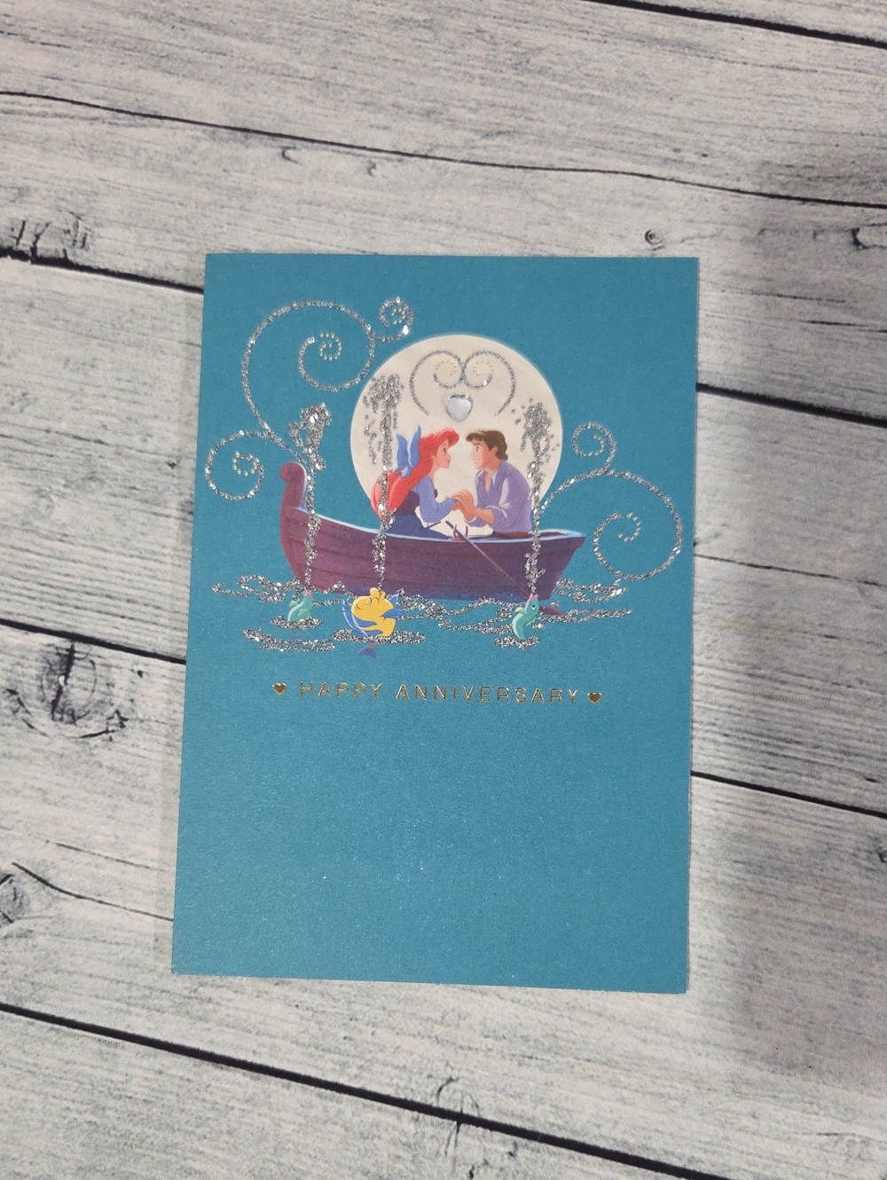 Disney Hallmark The Little Mermaid Greeting Car For Decor
